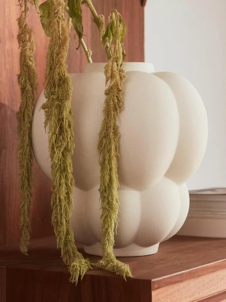 Vasen-Aytm Keramik-Vase Uva, H 35 cm Off White, matt
