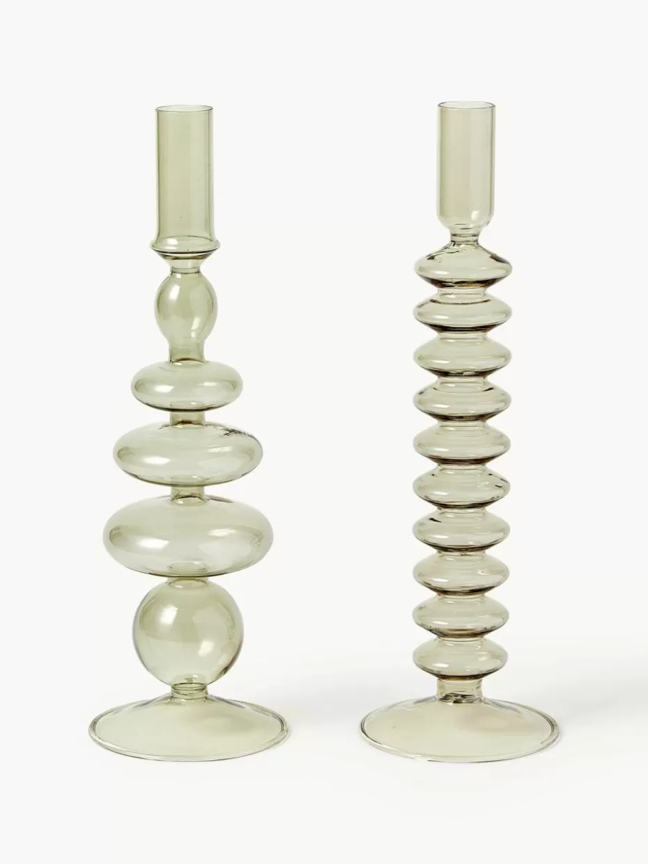 Kerzenständer & Kerzenhalter-Westwing Collection Kerzenhalter Clea, 2er-Set