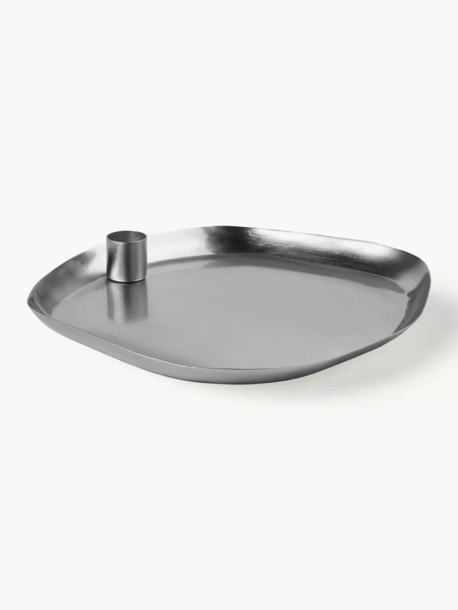 Kerzenständer & Kerzenhalter-Broste Copenhagen Kerzenhalter Mie mit Tablett