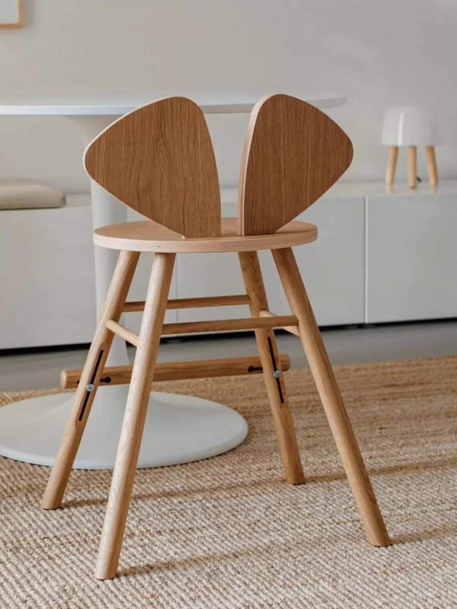 Stühle-Nofred Kinder-Hochstuhl Mouse Junior aus Eichenholz