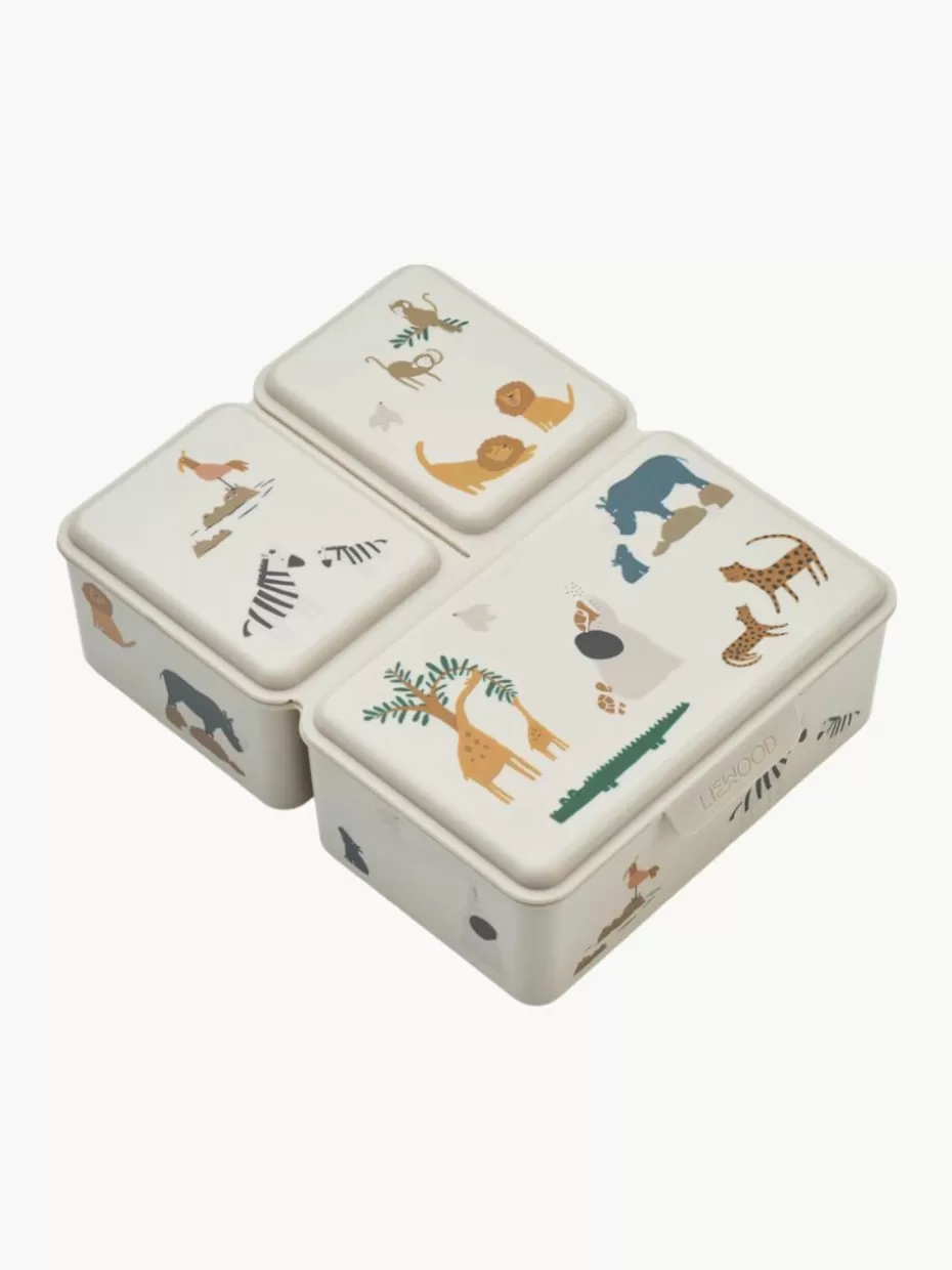 Brotboxen & Flaschen-Liewood Kinder-Lunchbox Driss Safari-Motiv