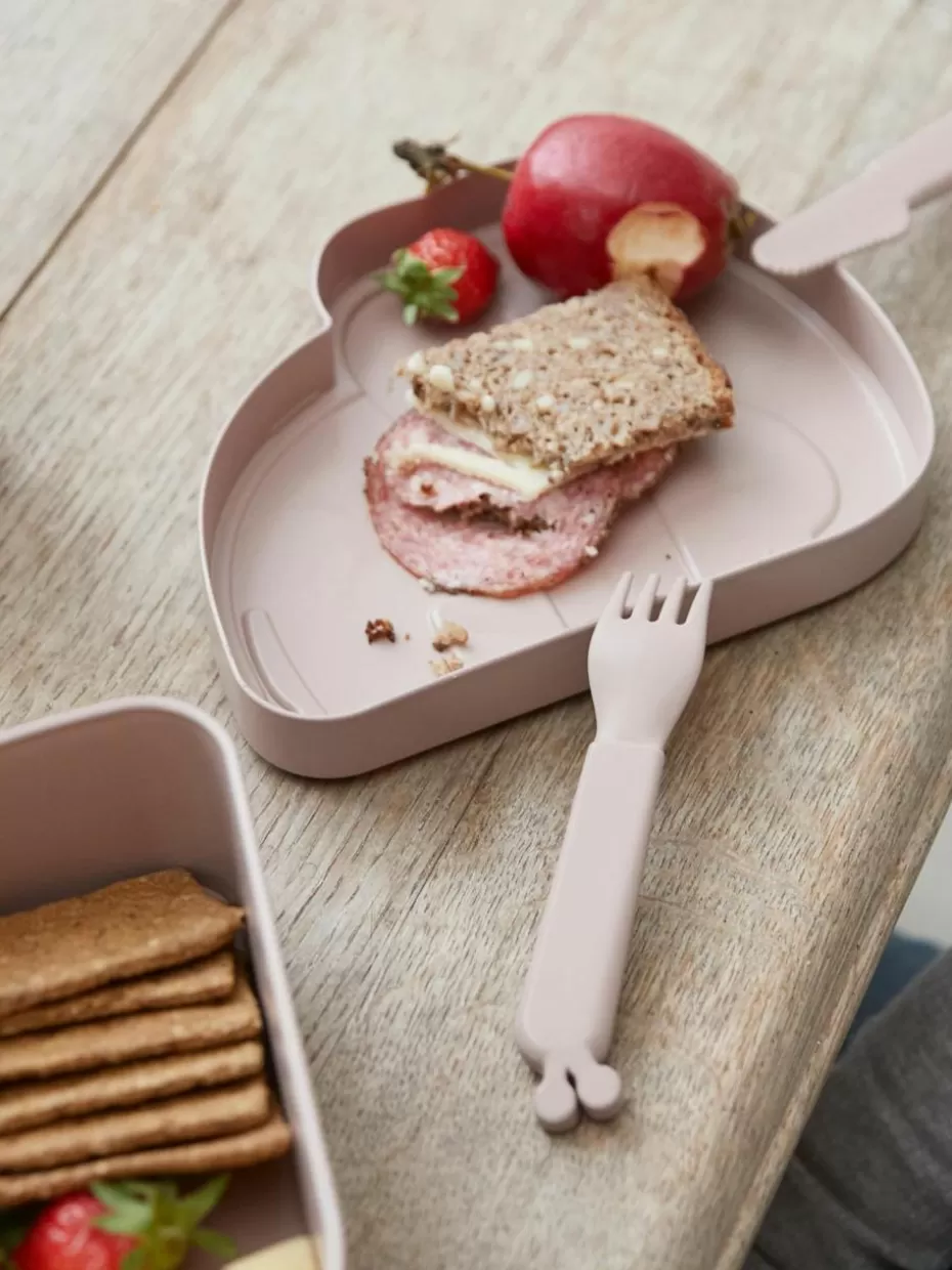 Brotboxen & Flaschen-Done by Deer Kinder-Lunchbox Kiddish Hellbeige