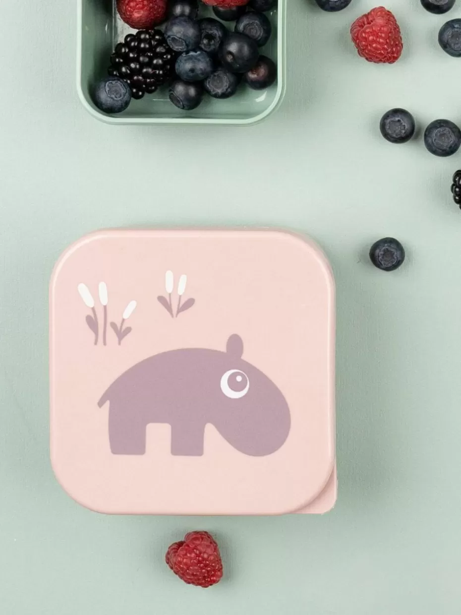 Brotboxen & Flaschen-Done by Deer Kinder-Lunchboxen Deer Friends, 3er-Set