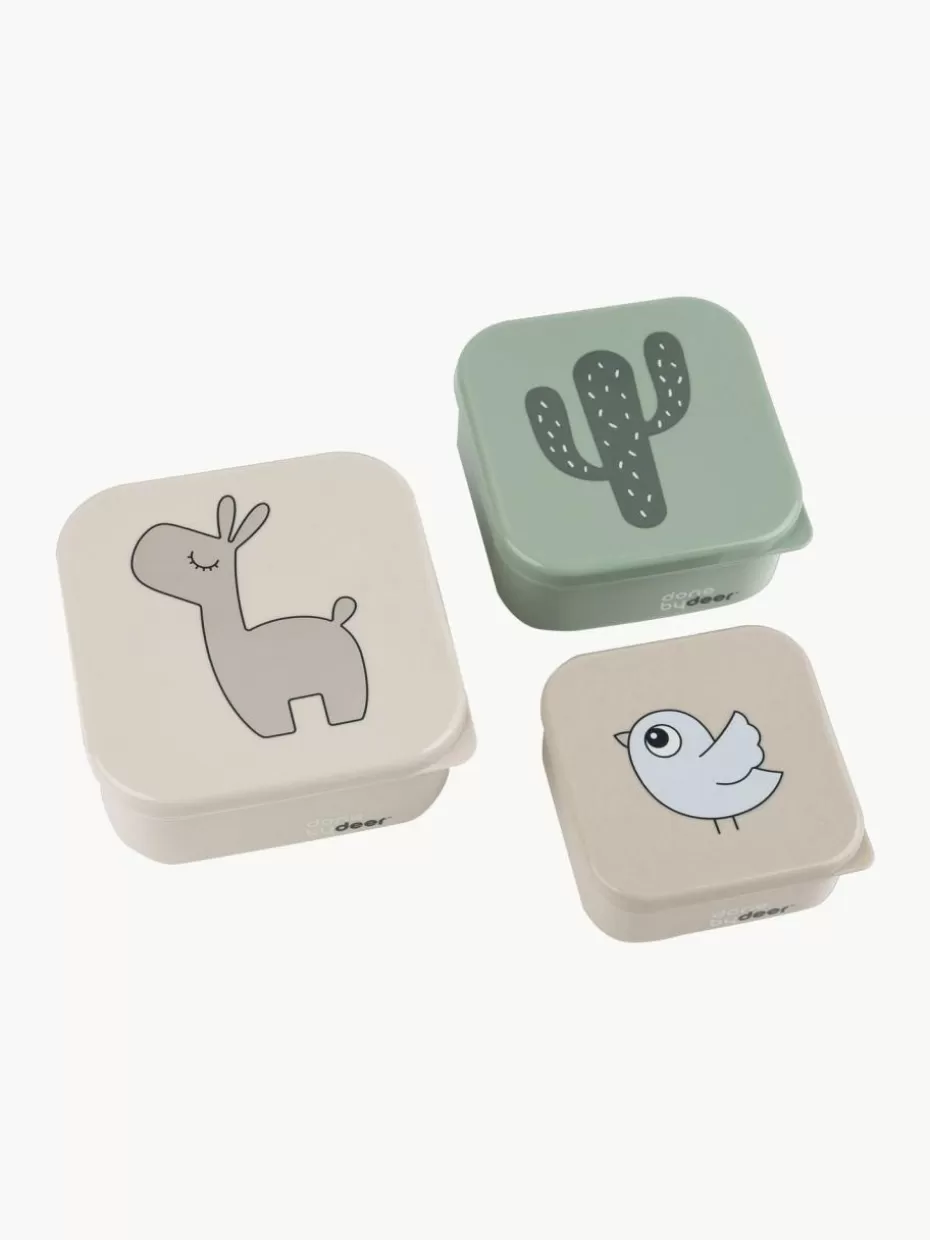 Brotboxen & Flaschen-Done by Deer Kinder-Lunchboxen Lalee, 3er-Set