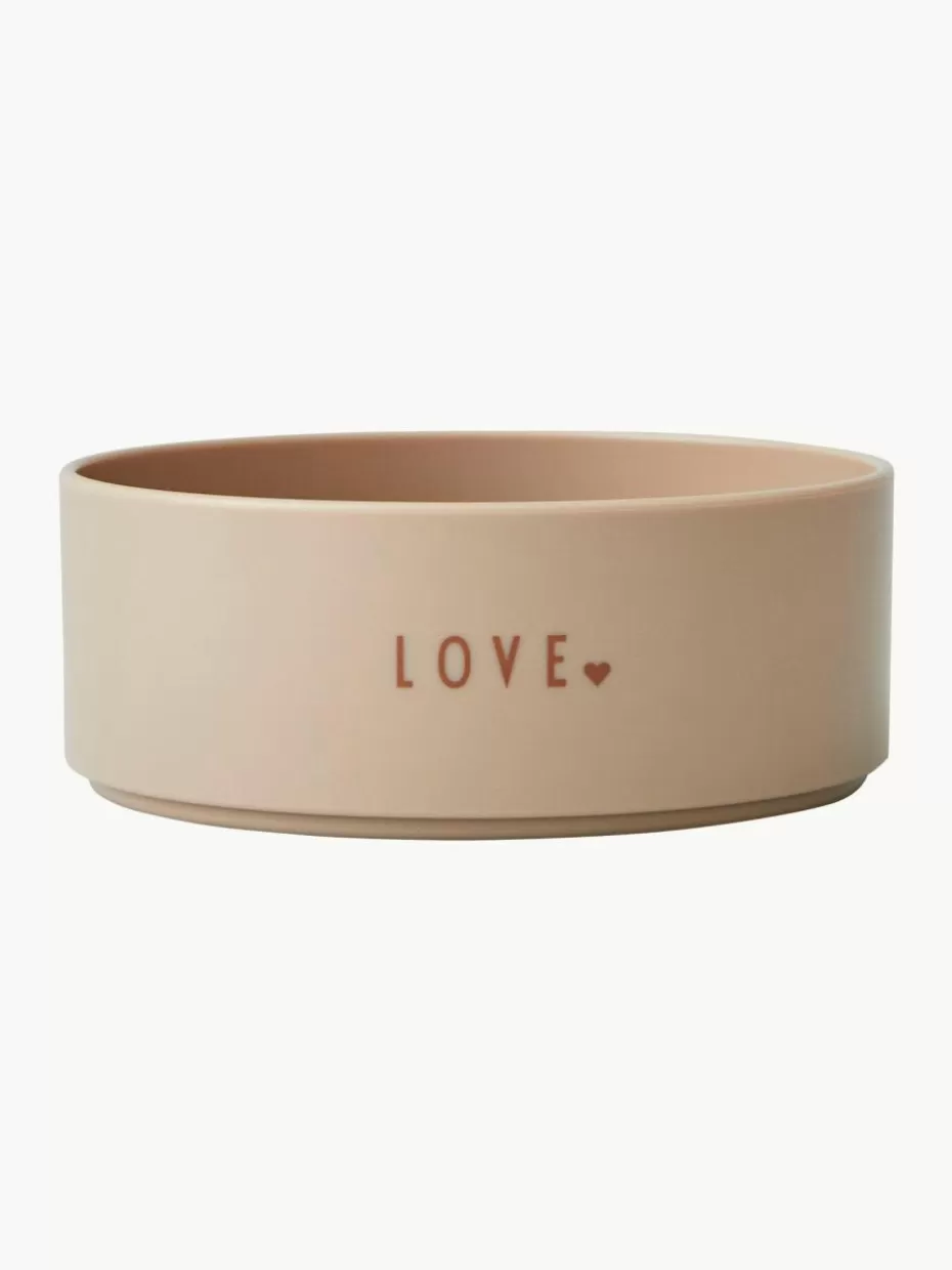 Kindergeschirr-Design Letters Kinderschälchen Mini Favourite Beige (Love)