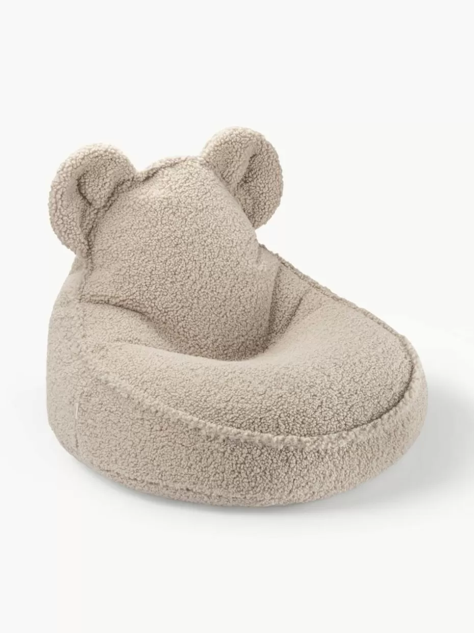 Sitzsäcke-Wigiwama Kinder-Sitzsack Bear aus Teddy Teddy Hellbeige