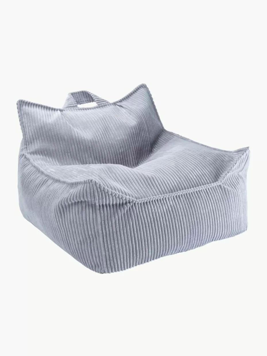 Sitzsäcke-Wigiwama Kinder-Sitzsack Sugar aus Cord Cord Lavendel