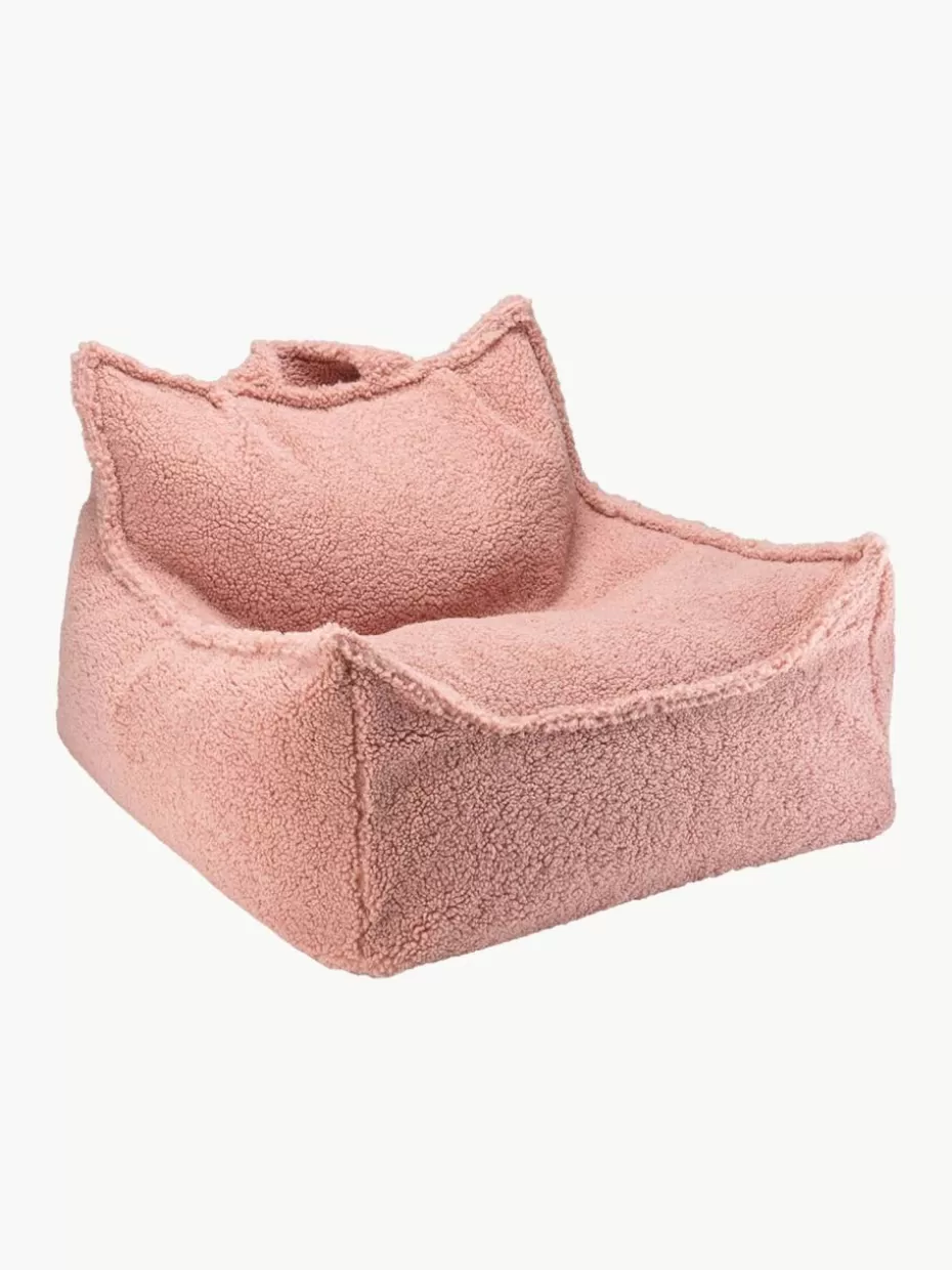 Sitzsäcke-Wigiwama Kinder-Sitzsack Sugar aus Teddy Teddy Hellrosa