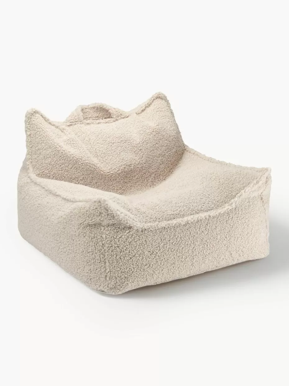 Sitzsäcke-Wigiwama Kinder-Sitzsack Sugar aus Teddy Teddy Hellbeige