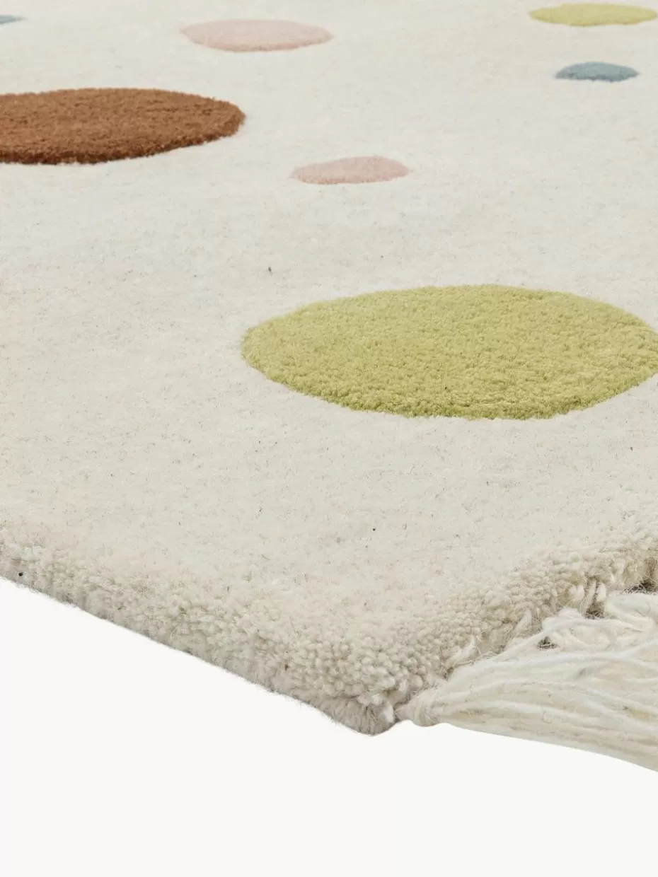 Teppiche-Bloomingville mini Kinderteppich Clennie aus Wolle