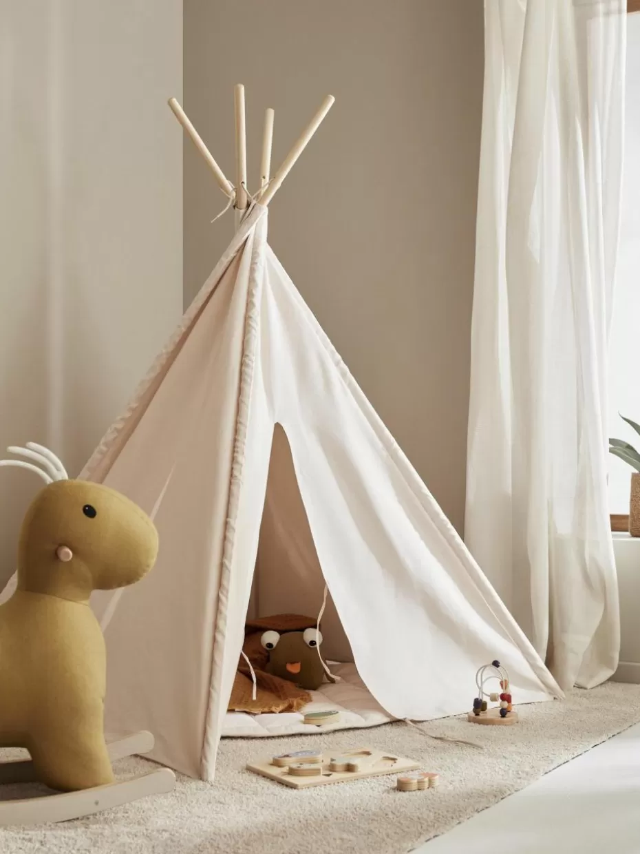 Spielzeug & Kuscheltiere-Kid's Concept Kinder-Tipi Tent aus Bio-Baumwolle
