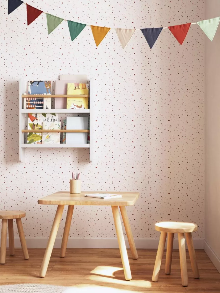 Tische-Westwing Kindertisch Dilcia aus Gummibaumholz