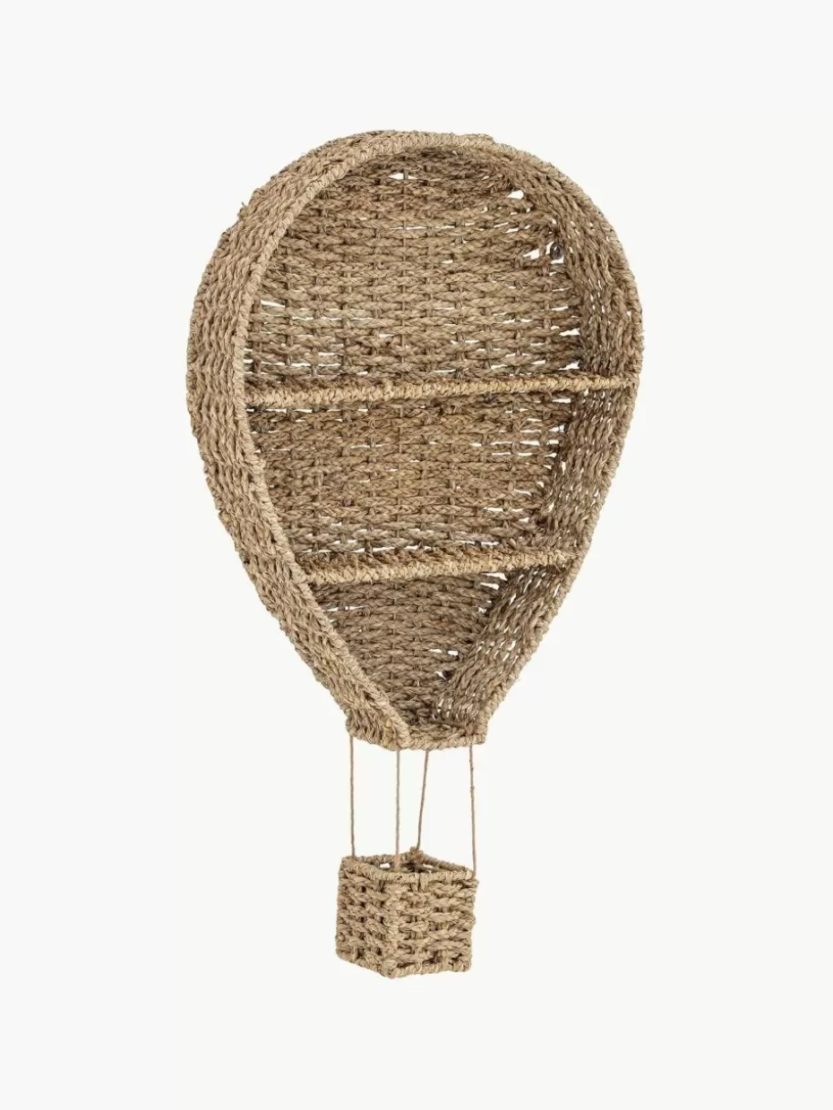 Regale-Bloomingville mini Kinder-Wandregal Ditter aus Seegras