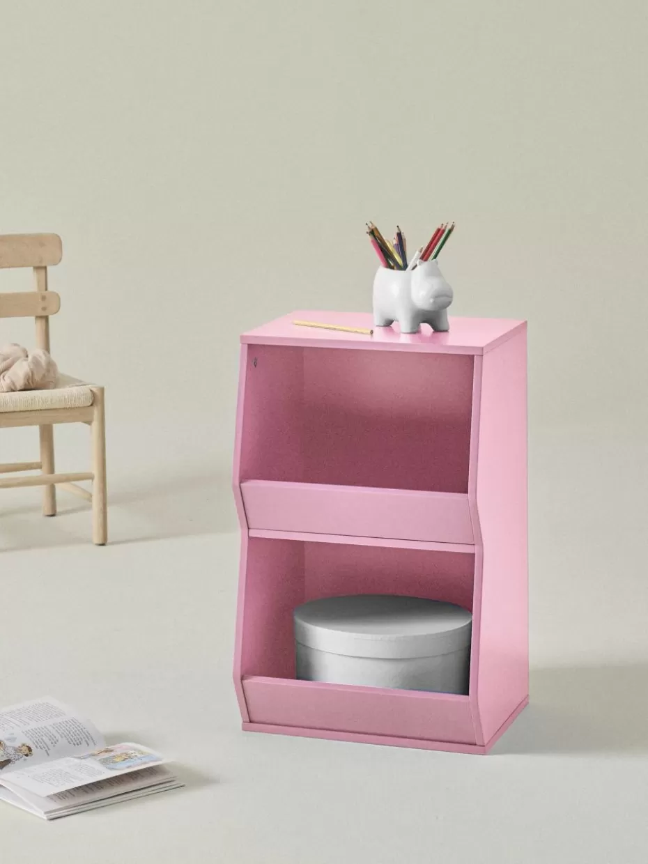 Regale-Jotex Kinder-Wandregal Easy Peasy Altrosa