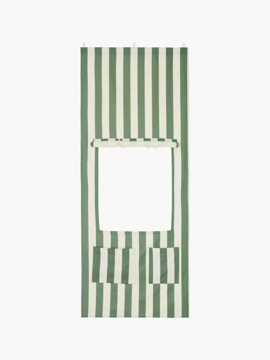 Spielzeug & Kuscheltiere-Kid's Concept Kiosktür Doorway aus Bio-Baumwolle Grün, Off White