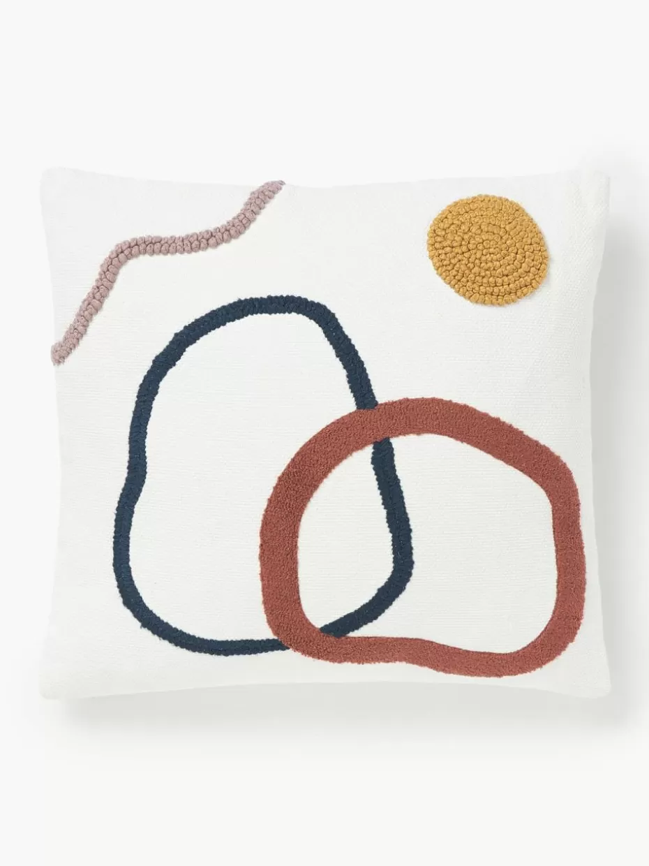 Dekokissen-Westwing Collection Kissenhülle Wassily mit abstrakter Verzierung Bunt