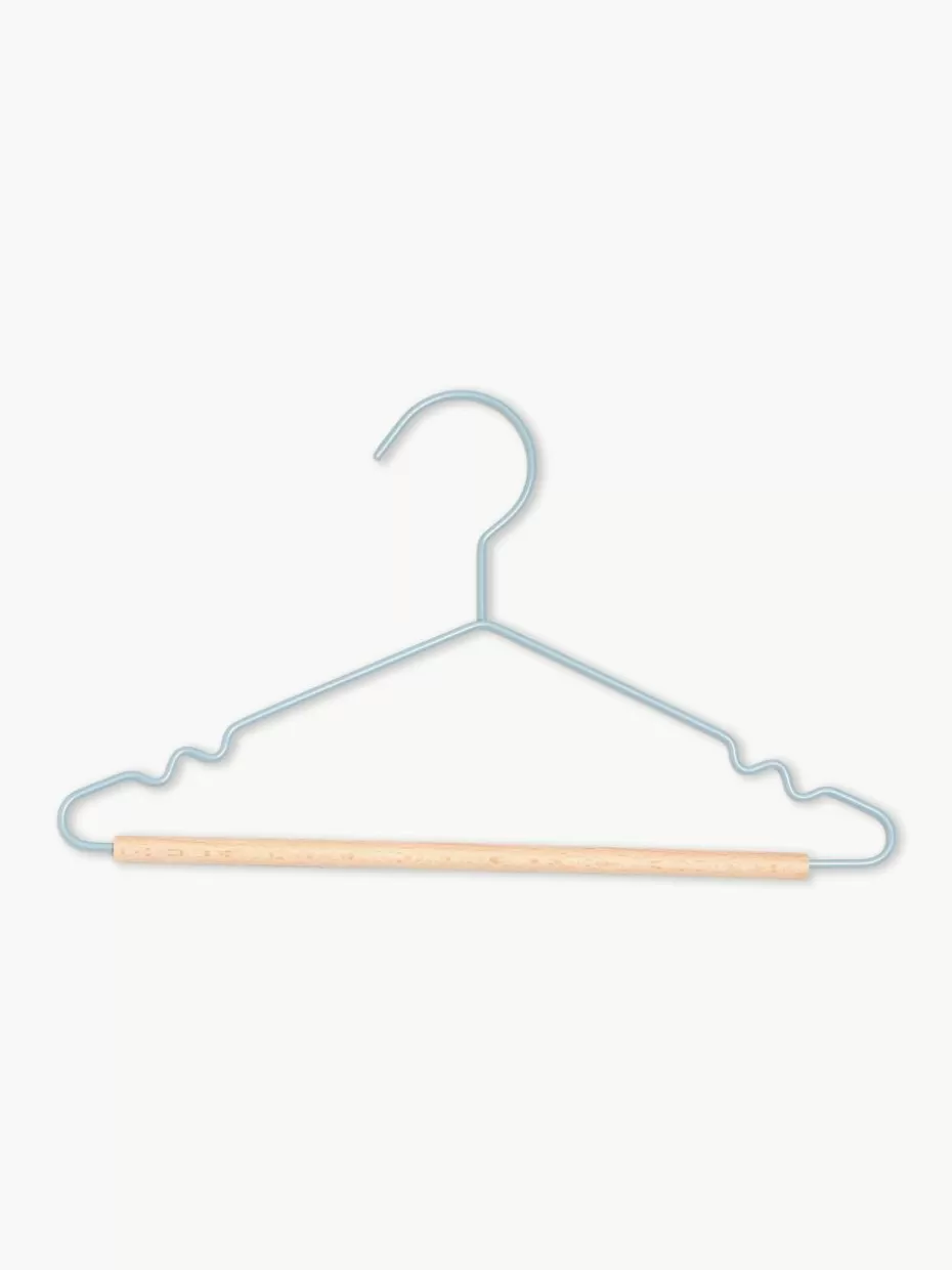 Aufbewahrung-Mustard Made Kleiderbügel Kids Top, 10 Stück Hellblau