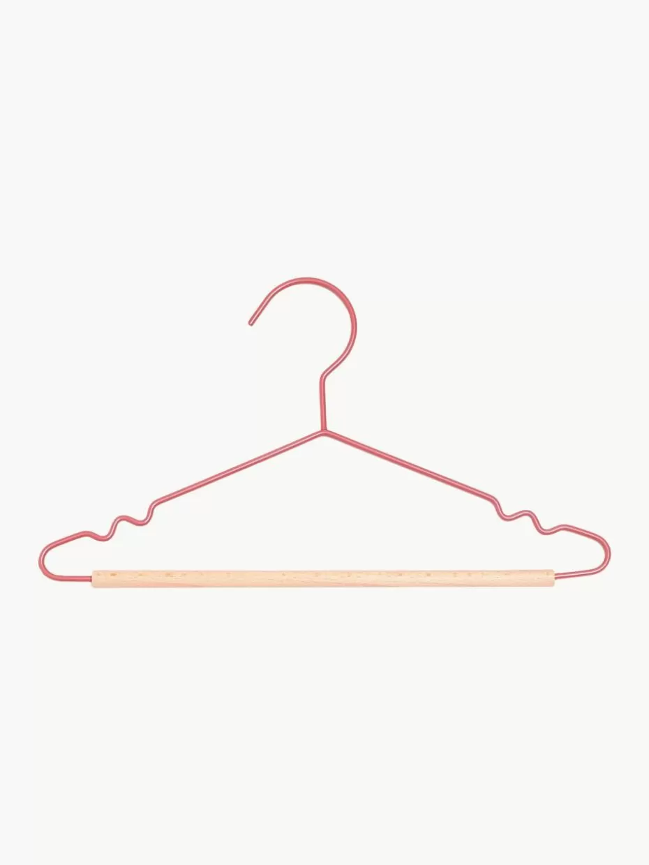 Aufbewahrung-Mustard Made Kleiderbügel Kids Top, 10 Stück Altrosa