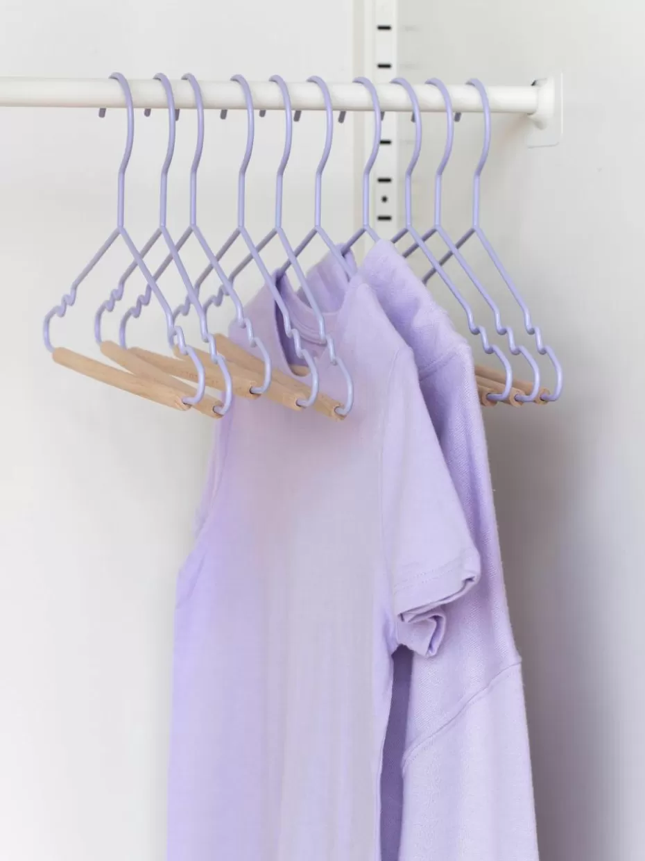 Aufbewahrung-Mustard Made Kleiderbügel Kids Top, 10 Stück Lila