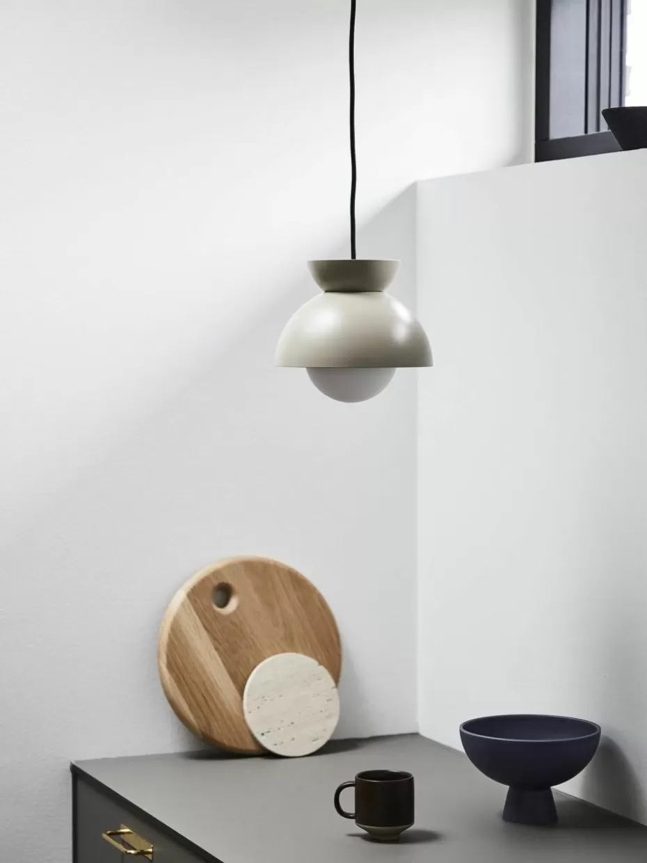 Pendelleuchten-Frandsen Kleine Design Pendelleuchte Butterfly Greige, matt