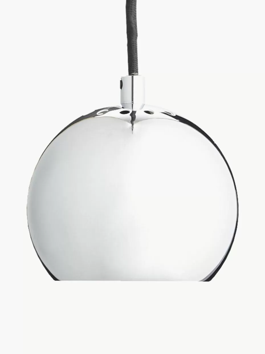Pendelleuchten-Frandsen Kleine Kugel-Pendelleuchte Ball Silberfarben, glänzend