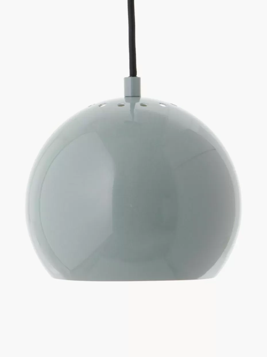 Pendelleuchten-Frandsen Kleine Kugel-Pendelleuchte Ball Graublau