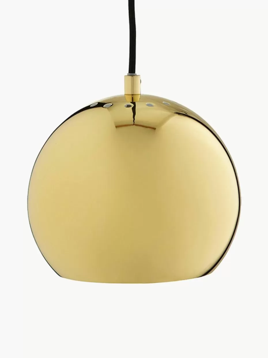 Pendelleuchten-Frandsen Kleine Kugel-Pendelleuchte Ball Goldfarben, glänzend