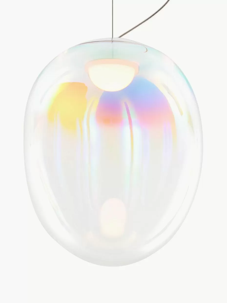 Pendelleuchten-Artemide Kleine mundgeblasene LED-Pendelleuchte Stellar Nebula, dimmbar