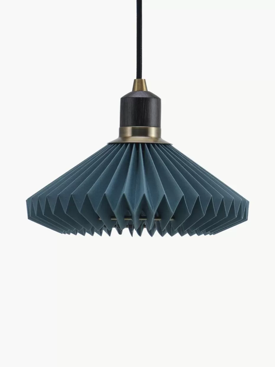 Pendelleuchten-Halo Design Kleine Pendelleuchte Paris, Ø 24 cm Graublau