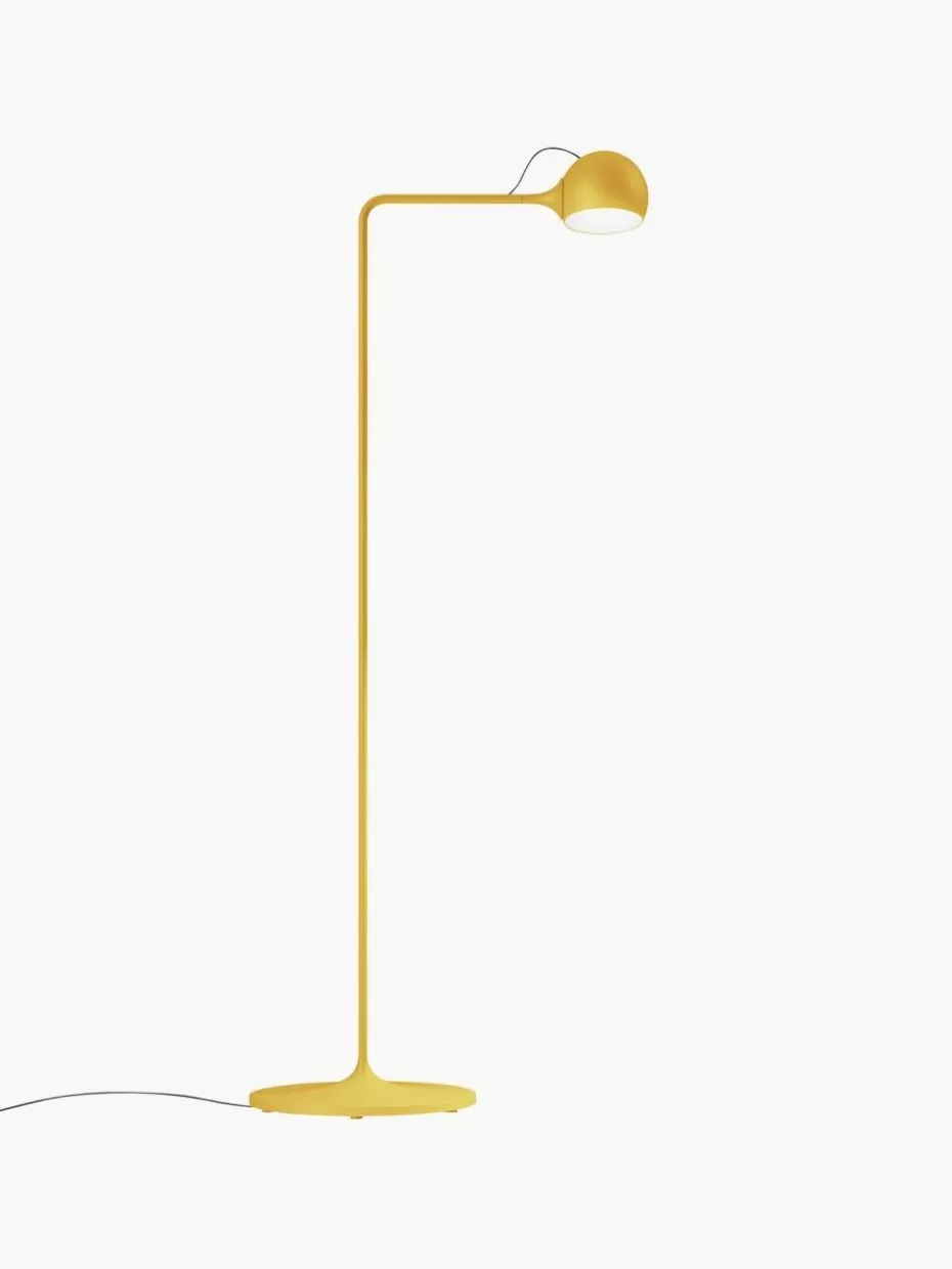 Leselampen-Artemide Kleine verstellbare LED-Leselampe Ixa, dimmbar Sonnengelb