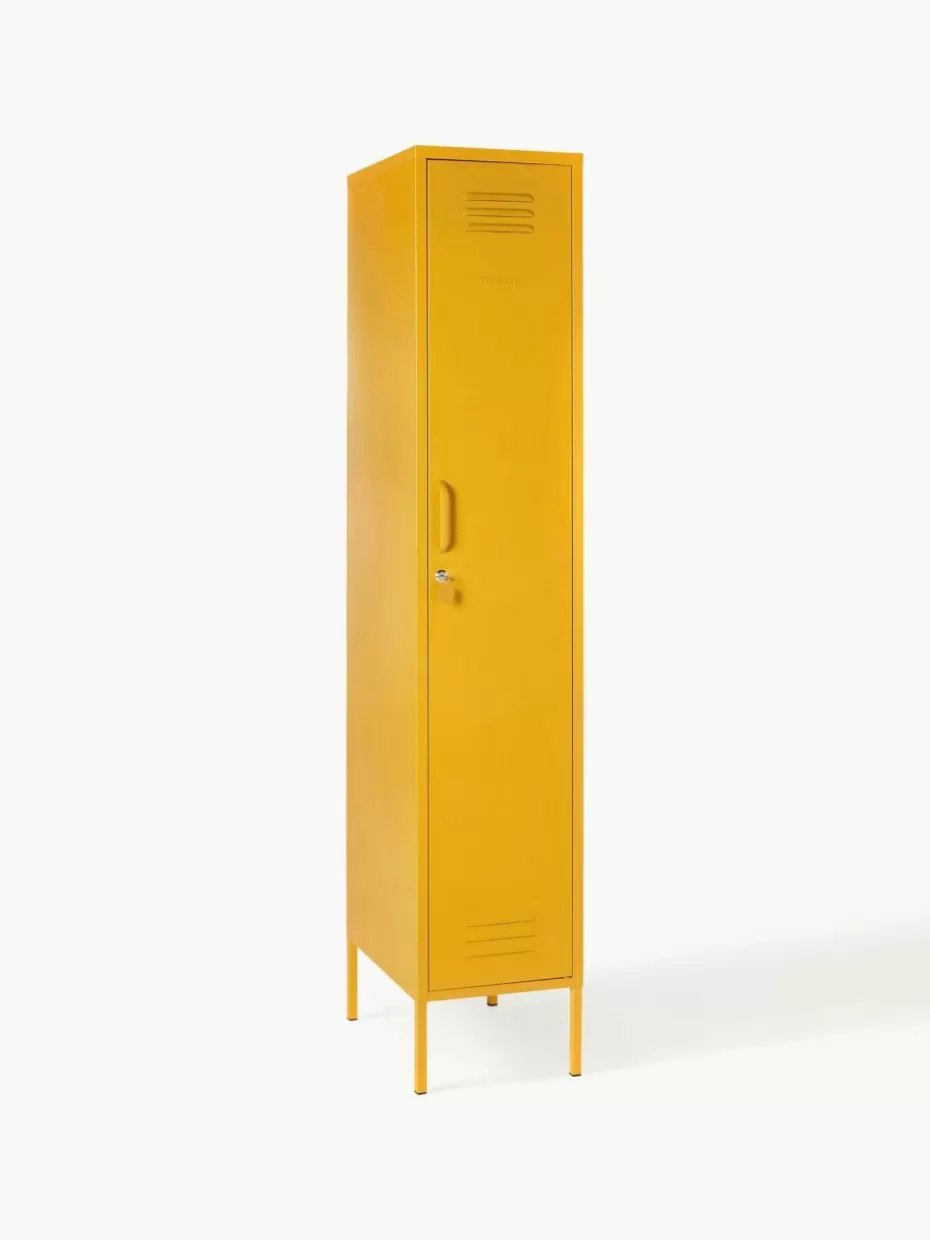Kleiderschränke-Mustard Made Kleiner Kleiderschrank The Skinny Senfgelb