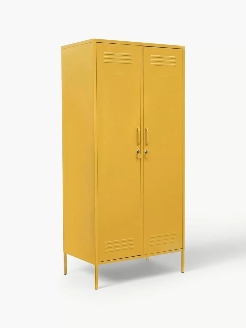 Kleiderschränke-Mustard Made Kleiner Kleiderschrank The Twinny Senfgelb