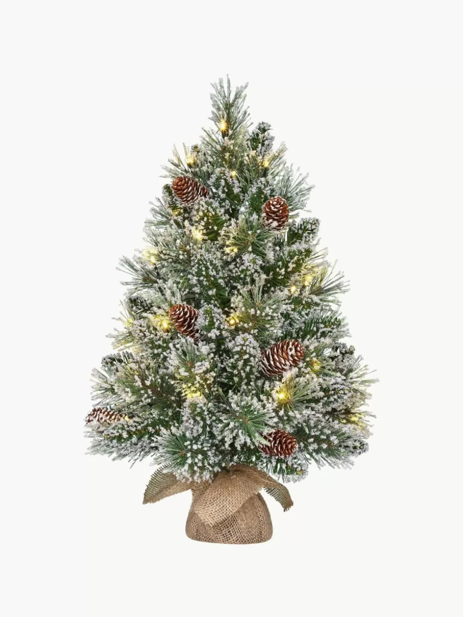 Weihnachtsbäume-Westwing Künstlicher beschneiter LED-Weihnachtsbaum Vandans, in verschiedenen Größen