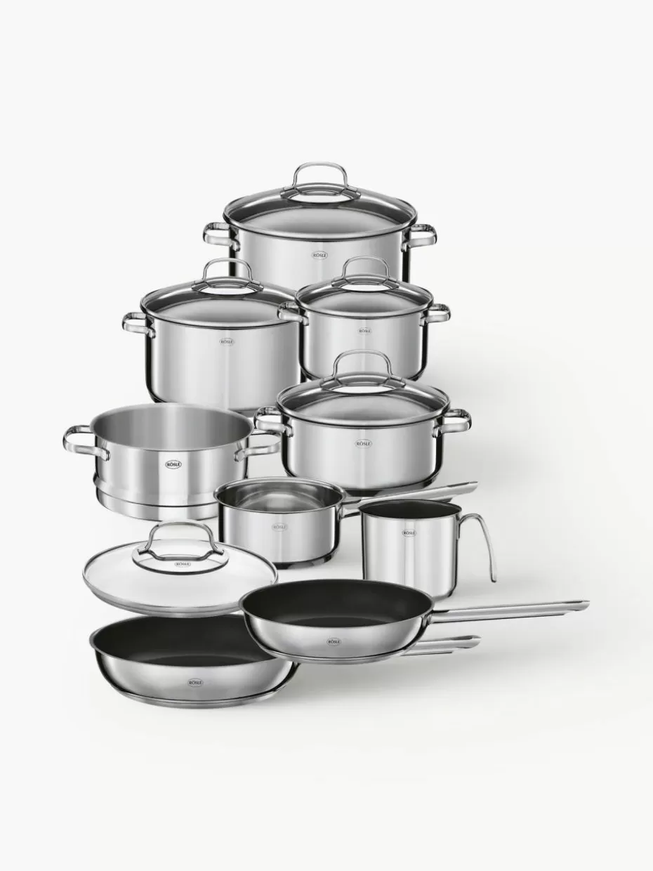 Töpfe-Rösle Kochtopf-Set Elegance, 10-tlg.