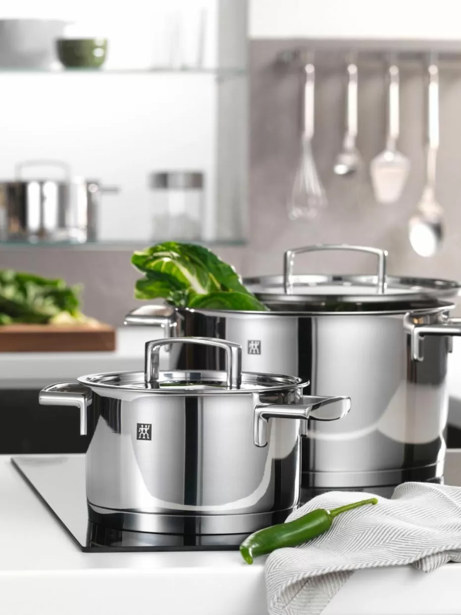 Töpfe-Zwilling Kochtöpfe Passion aus Edelstahl, 5er-Set