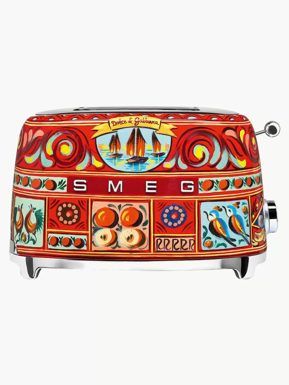 Toaster-Smeg Kompakt Toaster Dolce & Gabbana - Sicily is my Love Bunt