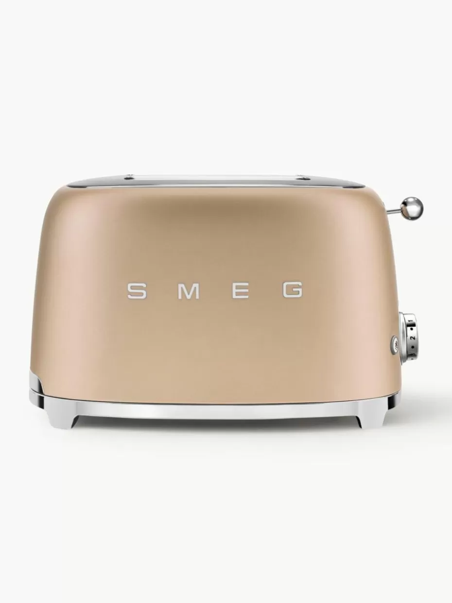 Toaster-Smeg Kompakt Toaster 50's Style Beige, matt