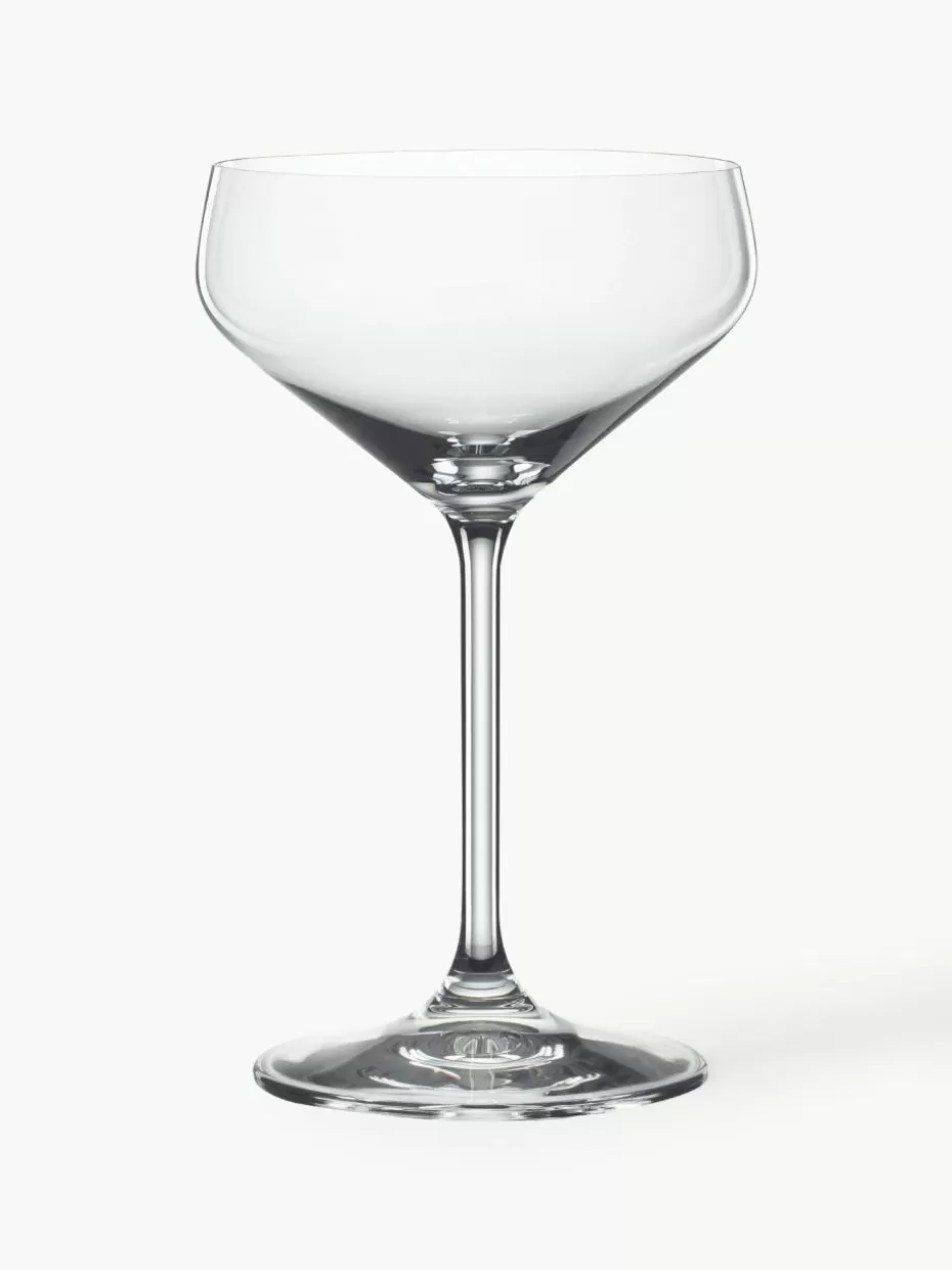 Champagner- & Sektgläser-Spiegelau Kristall-Champagnerschalen Style, 4 Stück