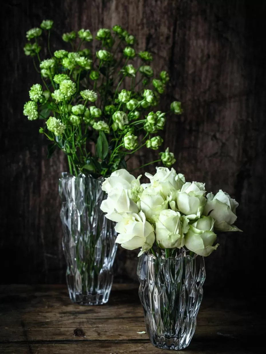 Romantische Details | Vasen-Nachtmann Kristallglas-Vase Quartz, H 16 cm