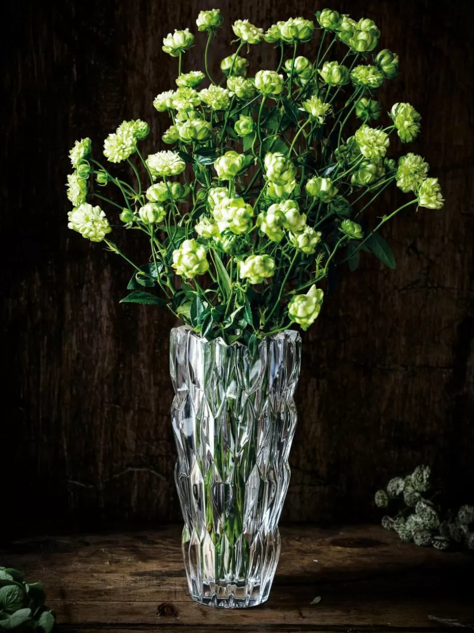 Romantische Details | Vasen-Nachtmann Kristallglas-Vase Quartz, H 26 cm