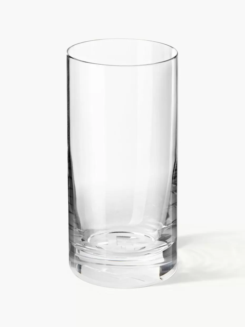 Bargläser | Wassergläser-Armani Casa Kristall-Gläser Corelli, 6 Stück