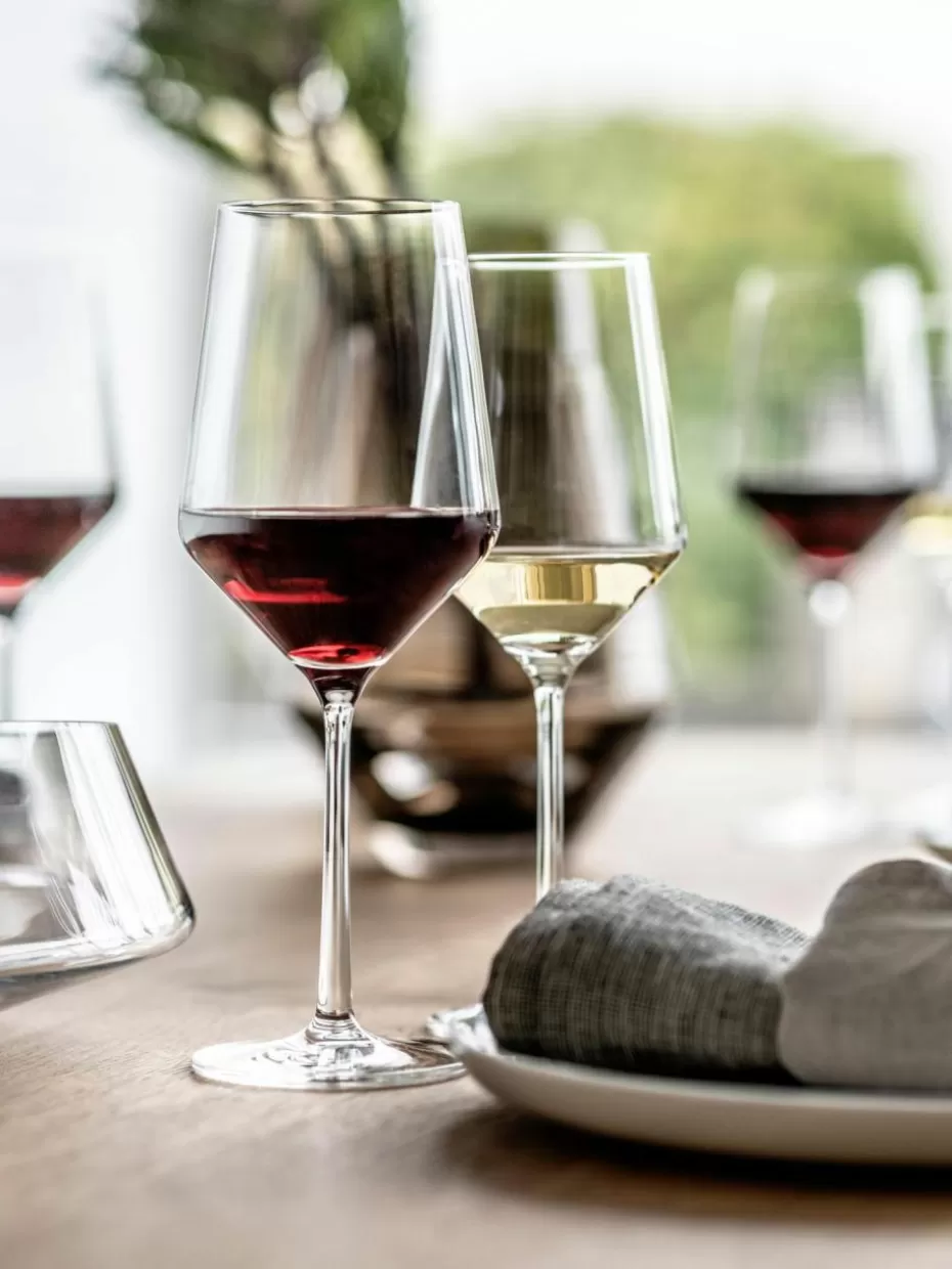 Weingläser-Zwiesel Glas Kristall-Rotweingläser Pure, 2 Stück