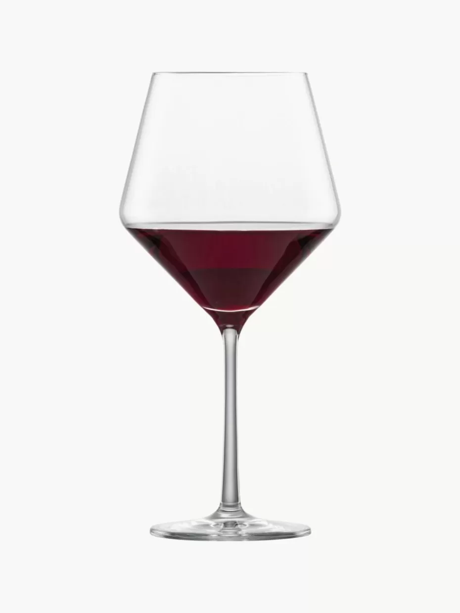 Weingläser-Zwiesel Glas Kristall-Rotweingläser Pure, 2 Stück