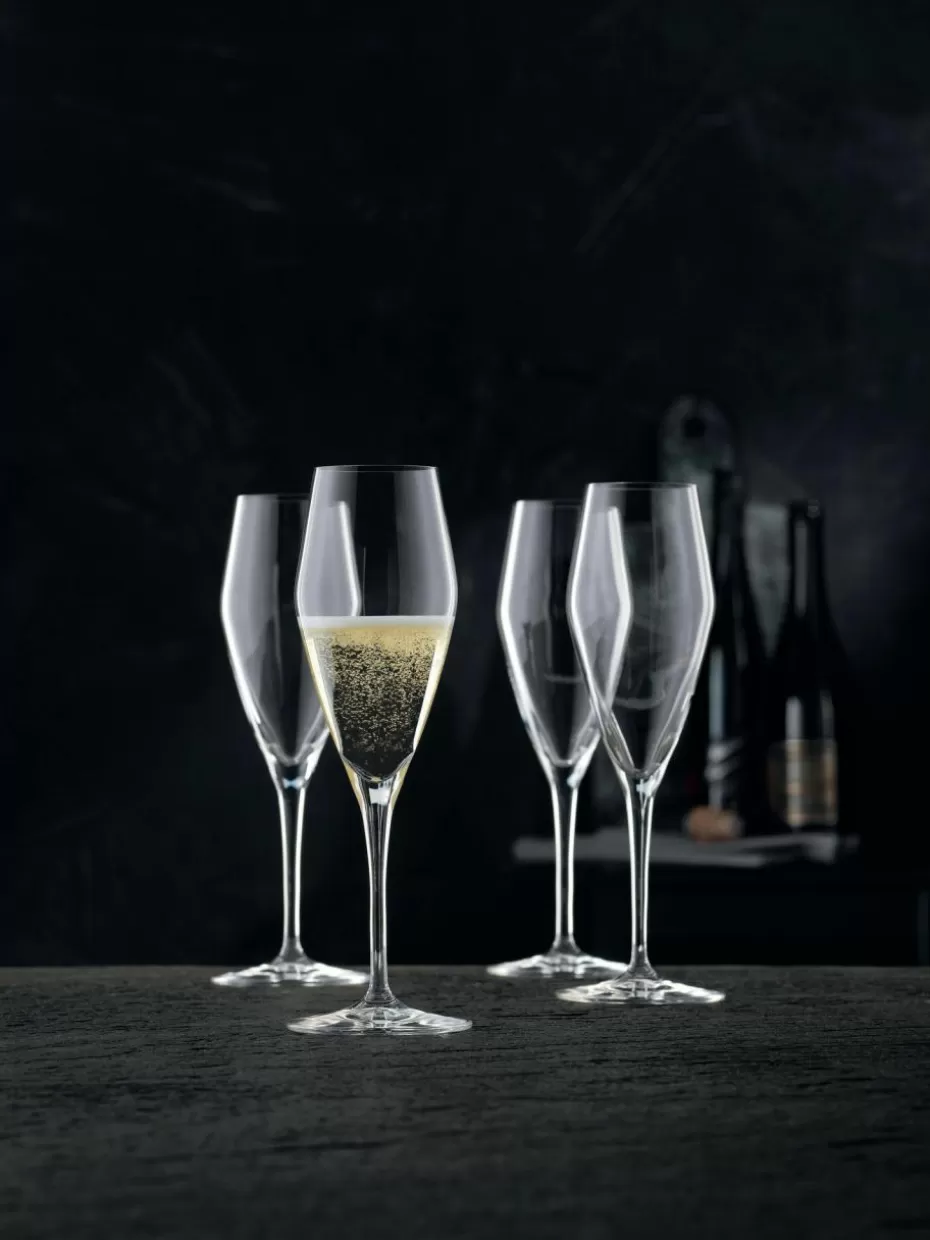 Champagner- & Sektgläser-Nachtmann Kristall-Sektgläser ViNova, 4 Stück