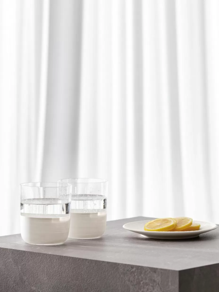 Bargläser | Wassergläser-Villeroy & Boch Kristall-Whiskygläser Manufacture Rock, 4 Stück Transparent, Weiß