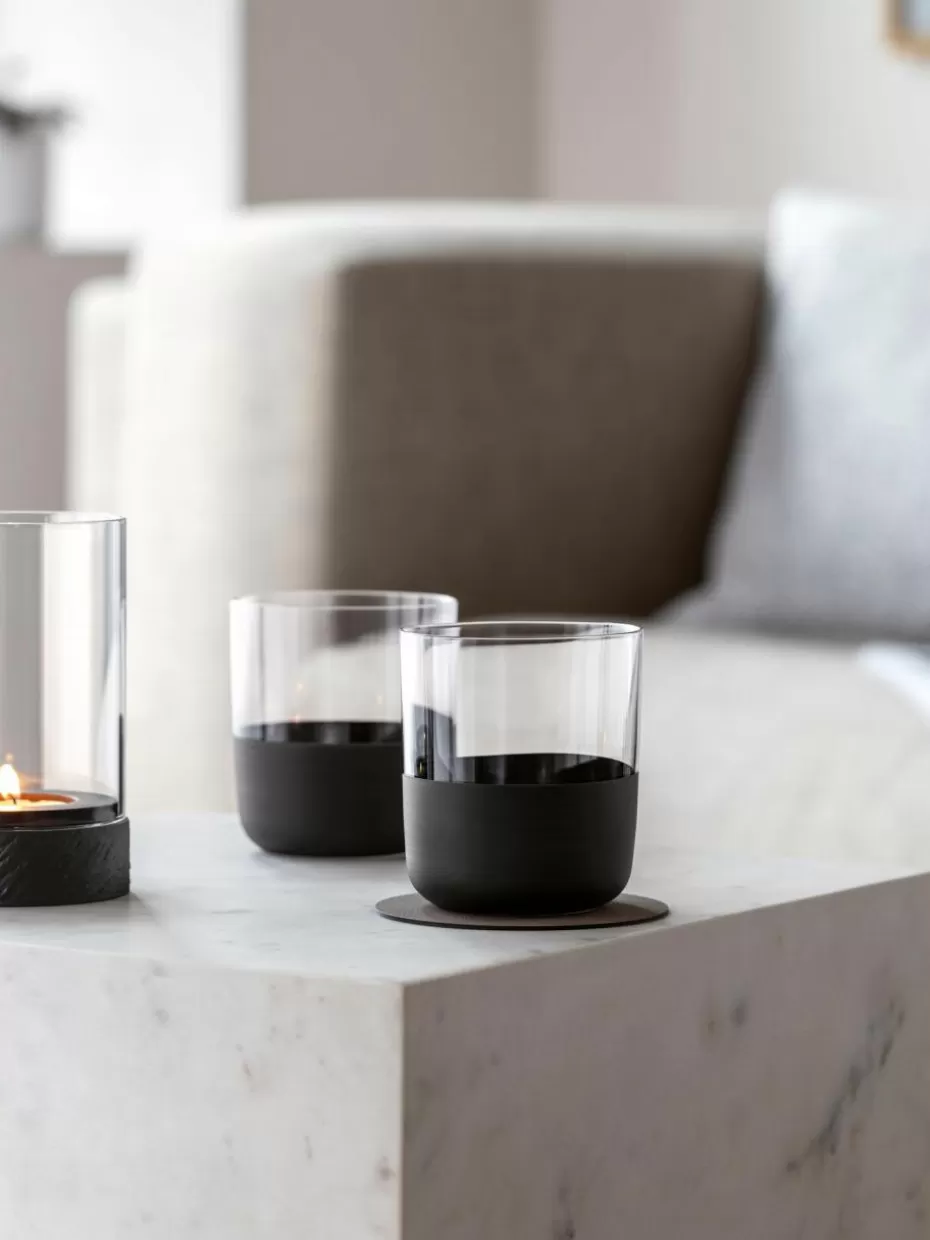 Bargläser | Wassergläser-Villeroy & Boch Kristall-Whiskygläser Manufacture Rock, 4 Stück Transparent, Schwarz