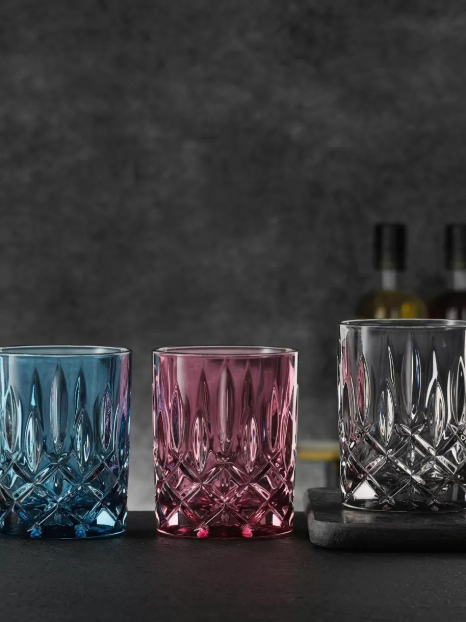 Bargläser-Nachtmann Kristall-Whiskygläser Noblesse, 2 Stück Dunkelgrau