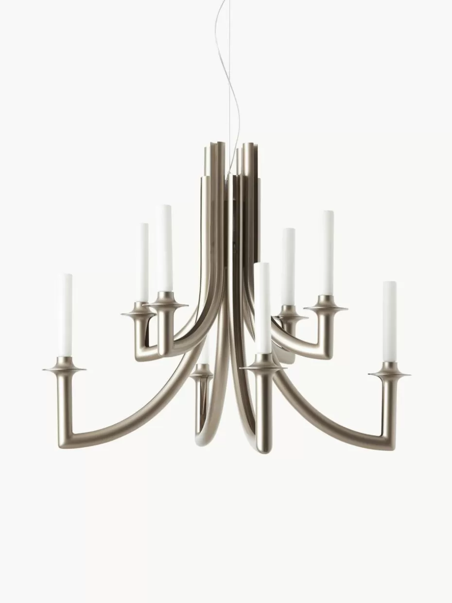 Kronleuchter-Kartell Kronleuchter Khan Greige, matt