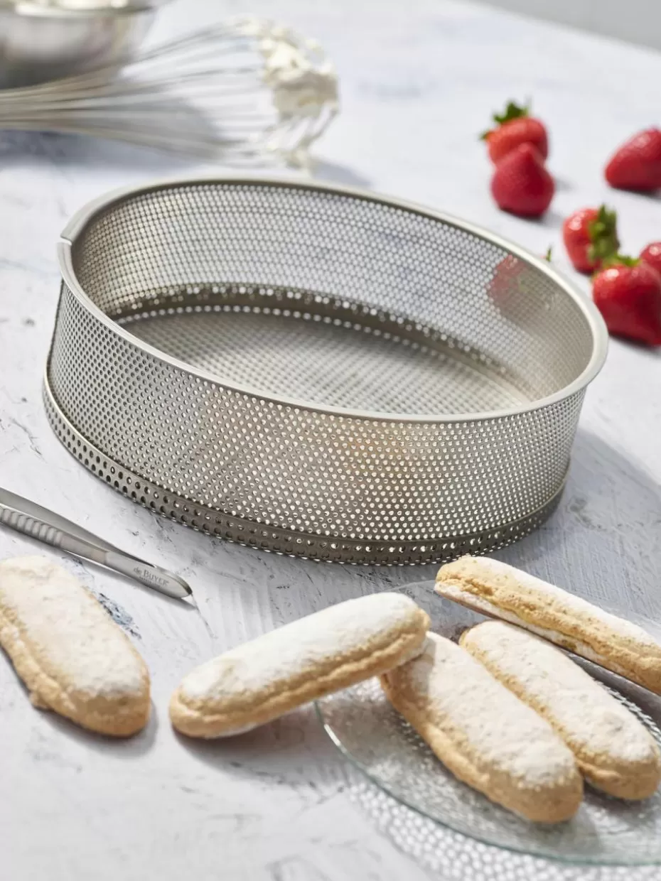 Back- & Ofenformen-De Buyer Kuchenform Performance aus Edelstahl