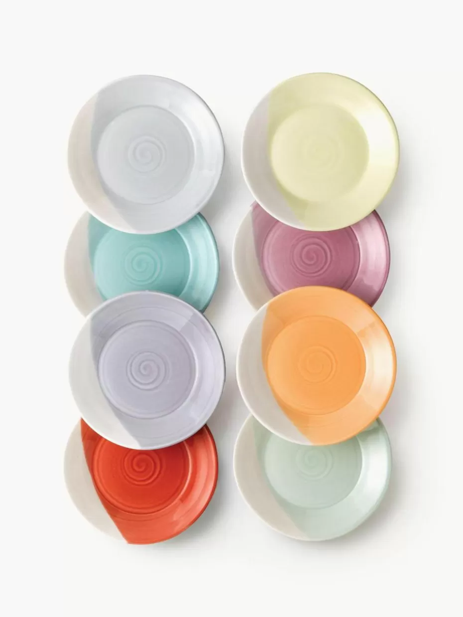 Teller-Royal Doulton Kuchenteller 1815 Brights aus Porzellan, 8er-Set
